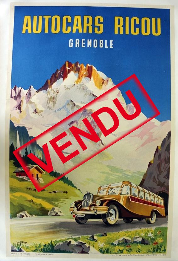 CITROEN 16 GRENOBLE RICOU 100x70