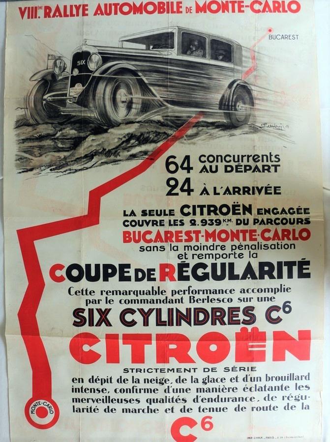 CITROEN 2 MONTE CARLO 80x120 cm