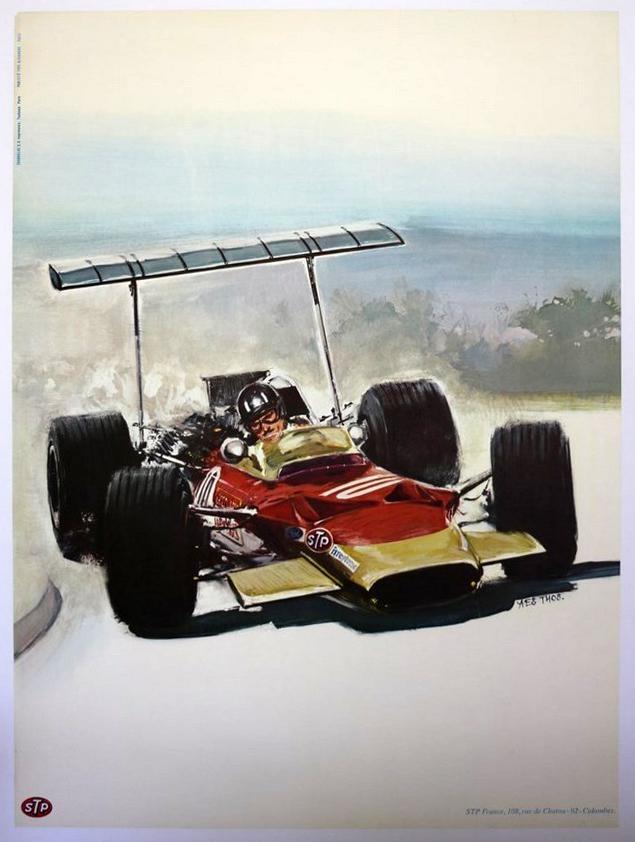 Grand Prix Graham Hill LOTUS STP