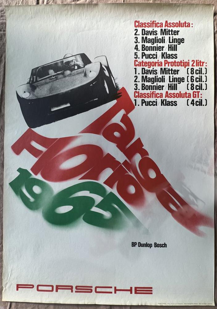 PORSCHE CORSE 1969 vendu