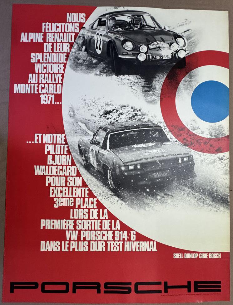 PORSCHE Tour France Auto 1964 vendu