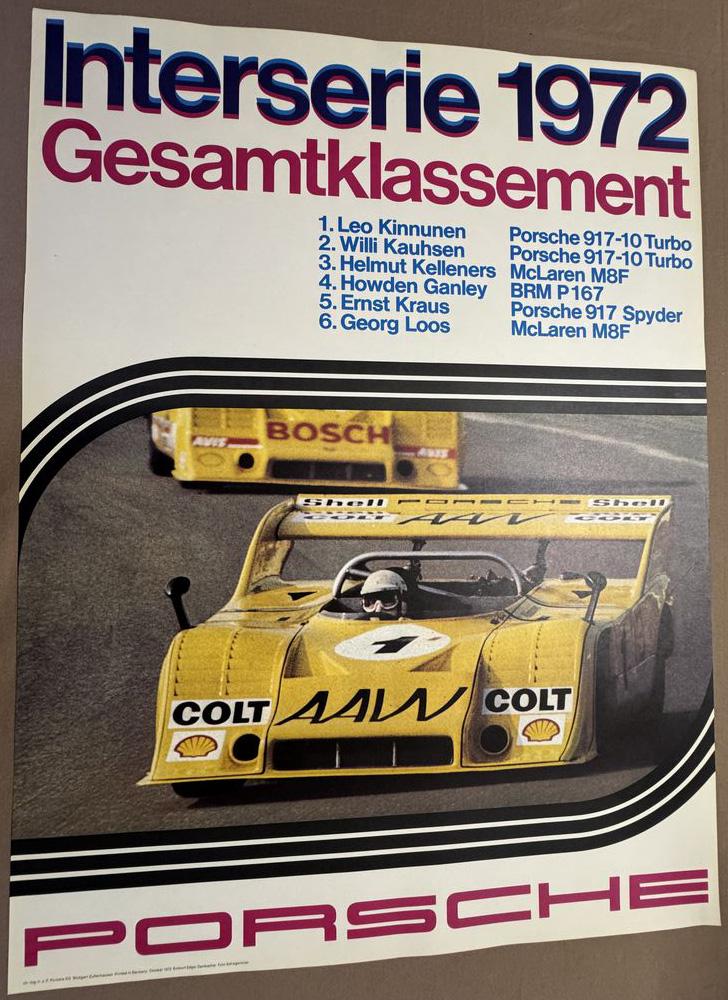 PORSCHE CORSE 1969 vendu