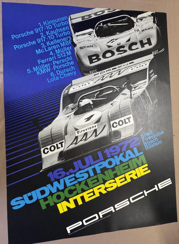 PORSCHE CORSE 1969 vendu