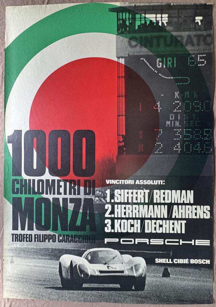 PORSCHE CORSE 1969 vendu